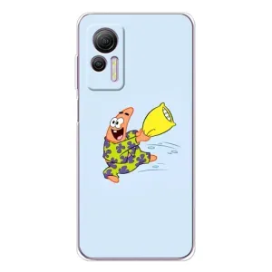 Чохли з Патріком на Ulefone Note 14 (Патрік із подушкою)