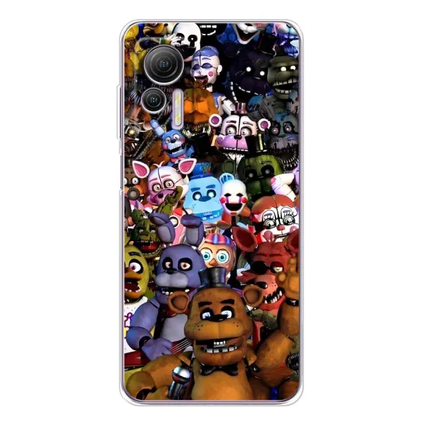 Чехол с рисунком «Персонажи Фредди» для Ulefone Note 14