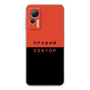 Чехлы УПА (Красно-Чёрный) на Ulefone Note 14 (Правый Серктор)