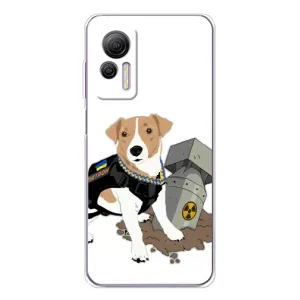 Чехол с принтом Собаки Патрон для Ulefone Note 14 (Пёс Патрон с ракетой)