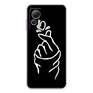 Чохол (Знак сердечка) для Ulefone Note 14 (Сердечко на чорному)