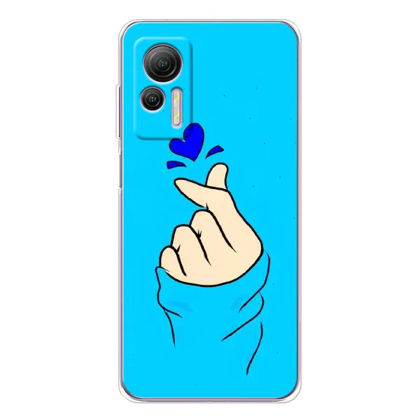 Чехол с рисунком «Сердце на синем» для Ulefone Note 14 Чехол с рисунком «Сердце на синем» для Ulefone Note 14
