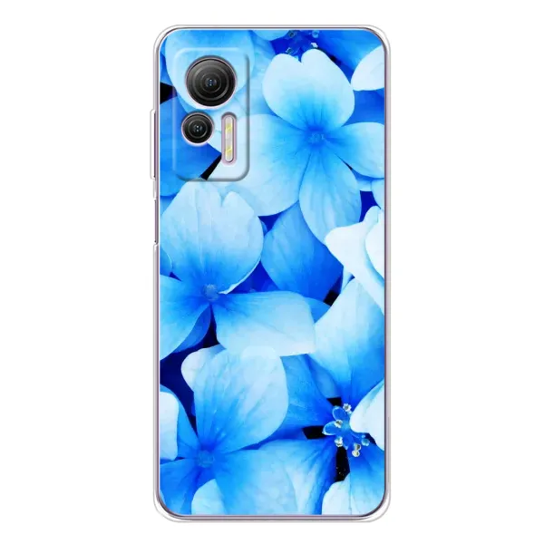 Чехол с рисунком «Синие цветы» для Ulefone Note 14 Чехол с рисунком «Синие цветы» для Ulefone Note 14