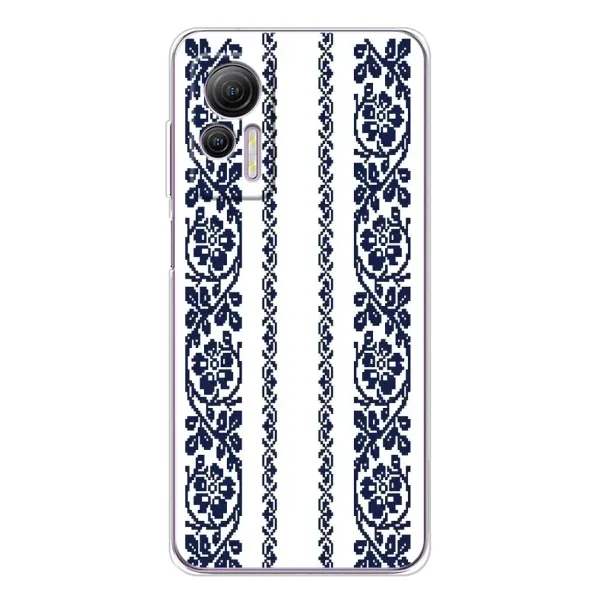 Чохол з малюнком «Синя вишиванка» для Ulefone Note 14 Чохол з малюнком «Синя вишиванка» для Ulefone Note 14