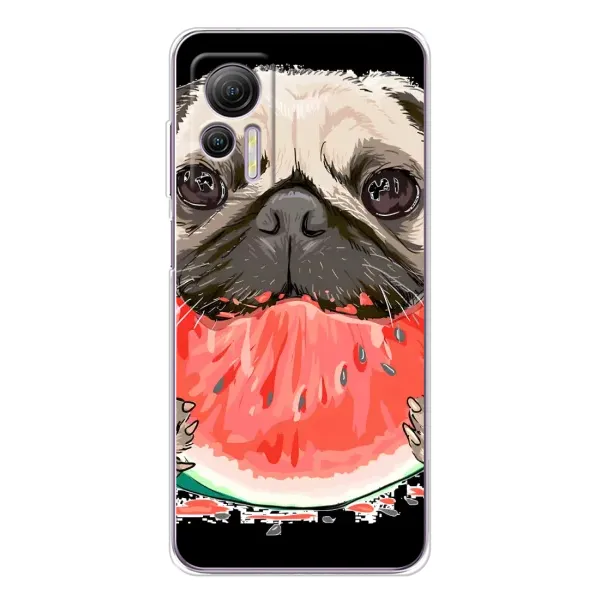 Чехол с рисунком «Смешной Мопс» для Ulefone Note 14 Чехол с рисунком «Смешной Мопс» для Ulefone Note 14