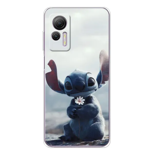 Чехол с рисунком «Стич с цветочком» для Ulefone Note 14 Чехол с рисунком «Стич с цветочком» для Ulefone Note 14