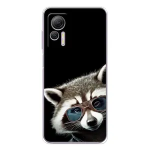 Силіконовий Чохол з Энотами на Ulefone Note 14 (Стильний Єнот)