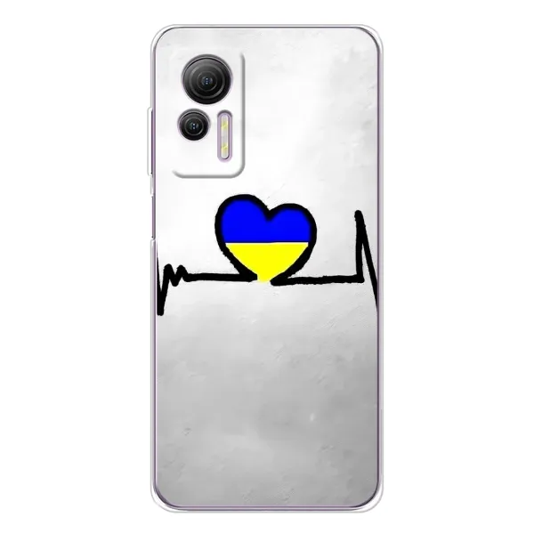 Чехол с рисунком «Украинская кардиограмма» для Ulefone Note 14 Чехол с рисунком «Украинская кардиограмма» для Ulefone Note 14