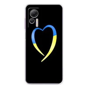 Силиконовый Чехол на Ulefone Note 14 (Я-Украина) (Украинское сердце)