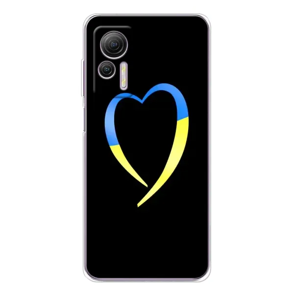 Чехол с рисунком «Украинское сердце» для Ulefone Note 14 Чехол с рисунком «Украинское сердце» для Ulefone Note 14