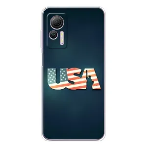 Чехол Флаг USA для Ulefone Note 14 (USA)