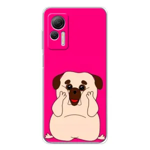 Чохол (ТПУ) Милі песики для Ulefone Note 14 (Веселий Мопсік)