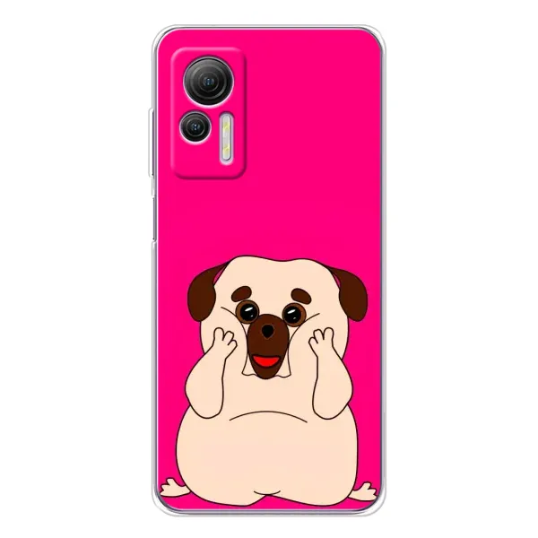 Чехол с рисунком «Веселый Мопсик» для Ulefone Note 14 Чехол с рисунком «Веселый Мопсик» для Ulefone Note 14
