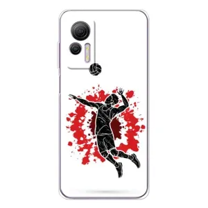 Чехлы с принтом Спортивная тематика для Ulefone Note 14 (Волейболист)