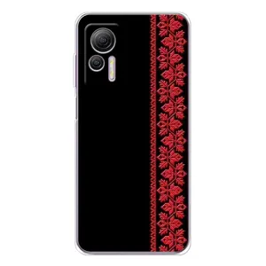 Силиконовый Чехол на Ulefone Note 14 с картинкой Вышиванки