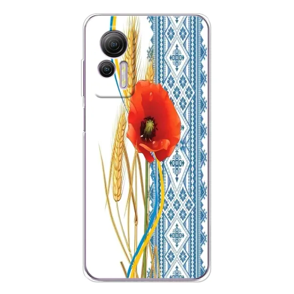 Чохол з малюнком «Вишиванка з квіткою» для Ulefone Note 14 Чохол з малюнком «Вишиванка з квіткою» для Ulefone Note 14