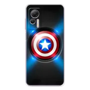 Чохол с Щітом Капітана Америки на Ulefone Note 14 (Яскраий Щит Капітана)