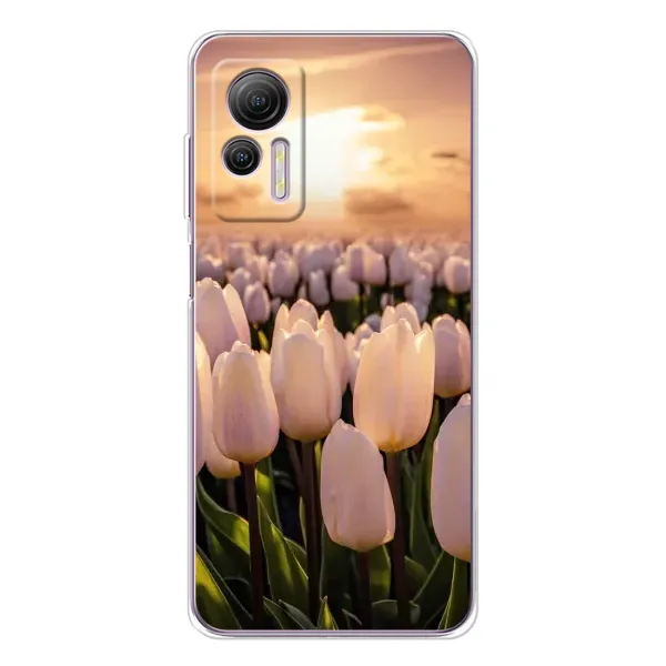 Чехол с рисунком «Закат с цветами» для Ulefone Note 14 Чехол с рисунком «Закат с цветами» для Ulefone Note 14