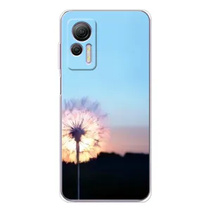 Силіконовий Чохол з кульбабками на Ulefone Note 14 (Захід з кульбабкою)