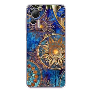 Чехлы со смыслом для Ulefone Note 14 (Золотые узоры)
