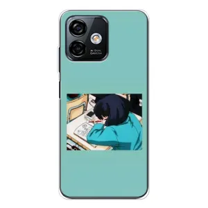 Чехол с персонажами АНИМЕ на Ulefone Note 16 Pro (Аканэ Тэндо)