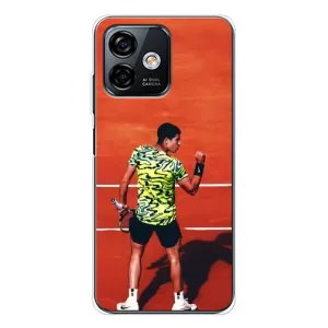 Чохли з прінтом Спортивна тематика для Ulefone Note 16 Pro (Алькарас Тенісист)