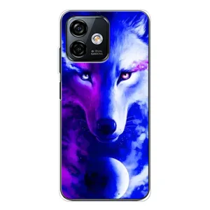 Чохол з Вовком на Ulefone Note 16 Pro (Арт-Вовк)
