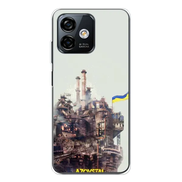 Чехол с рисунком «Азовсталь» для Ulefone Note 16 Pro Чехол с рисунком «Азовсталь» для Ulefone Note 16 Pro