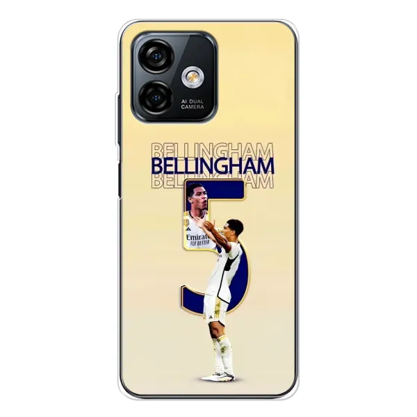 Чехол с рисунком «Беллингем ,Реал 5» для Ulefone Note 16 Pro Чехол с рисунком «Беллингем ,Реал 5» для Ulefone Note 16 Pro