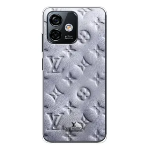 Текстурний Чохол Louis Vuitton для Ноте 16 Про (Білий ЛВ)
