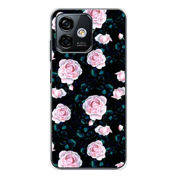 Чехол с рисунком «Чайные розы» для Ulefone Note 16 Pro