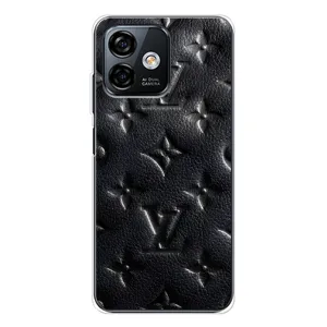 Текстурний Чохол Louis Vuitton для Ноте 16 Про (Чорний ЛВ)