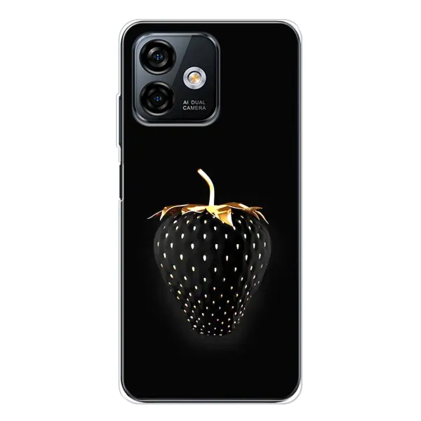 Чехол с рисунком «Чёрная клубника» для Ulefone Note 16 Pro Чехол с рисунком «Чёрная клубника» для Ulefone Note 16 Pro
