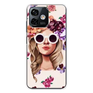 Чохол з картинкою Модні Дівчата Ulefone Note 16 Pro (Дівчина в окулярах)