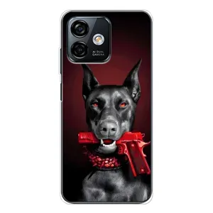 Чохол ДОБЕРМАН для Ulefone Note 16 Pro (Доберман злий)