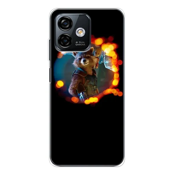 Чехол с рисунком «Енот Ракета» для Ulefone Note 16 Pro Чехол с рисунком «Енот Ракета» для Ulefone Note 16 Pro