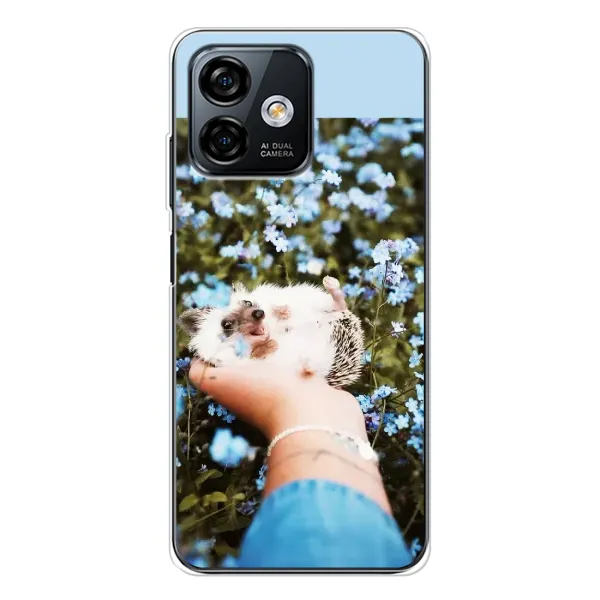 Чохол з малюнком «Їжачок в руці» для Ulefone Note 16 Pro Чохол з малюнком «Їжачок в руці» для Ulefone Note 16 Pro