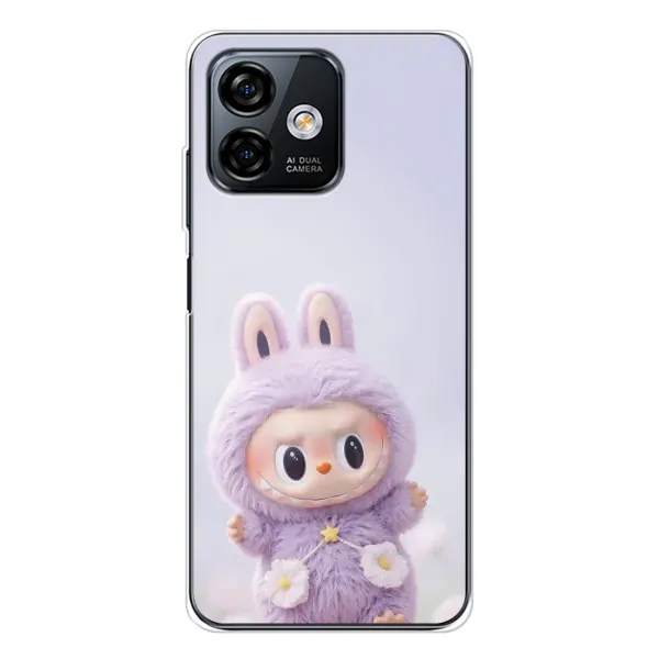 Чохол з малюнком «Фіолетовий Лабубу» для Ulefone Note 16 Pro