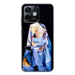 Чехлы с принтом для Ulefone Note 16 Pro Футболист (футболист Холанн)
