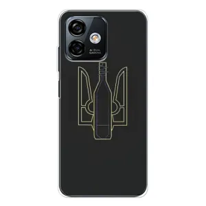 Чехол с картинкой (Патриотический ГЕРБ) на Ulefone Note 16 Pro (Герб - Молотова)