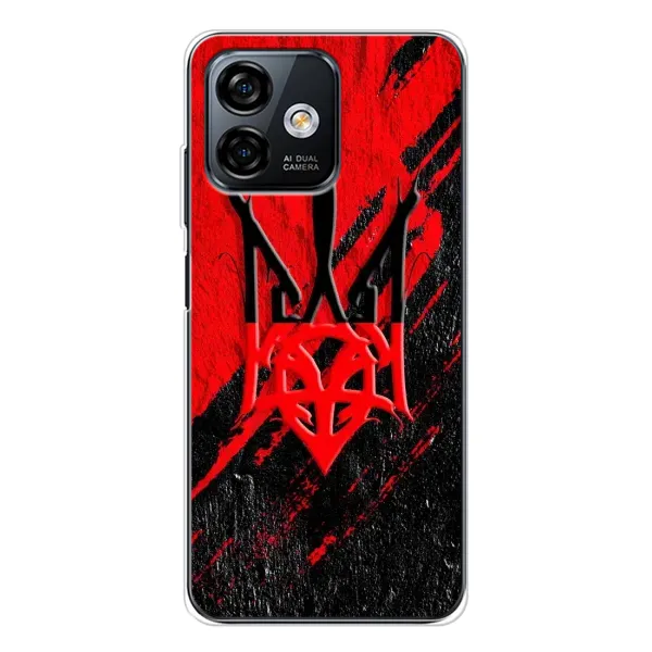 Чехол с рисунком «Герб в цвете УПА» для Ulefone Note 16 Pro