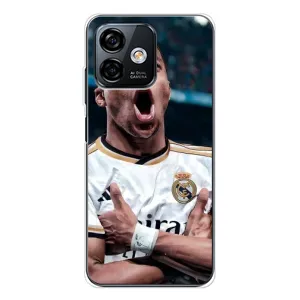 Чехол (TPU) с Футболистом на Ulefone Note 16 Pro (Гол Мбаппе)