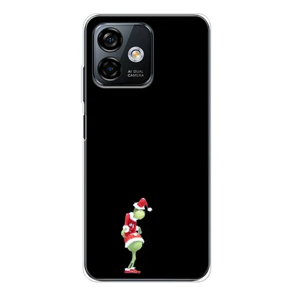 Чехол с рисунком «Гринч на чорном» для Ulefone Note 16 Pro