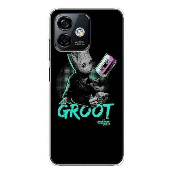 Чехол с рисунком «Groot» для Ulefone Note 16 Pro Чехол с рисунком «Groot» для Ulefone Note 16 Pro