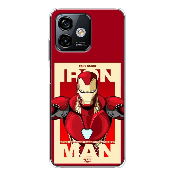Чехол с рисунком «Iron man» для Ulefone Note 16 Pro