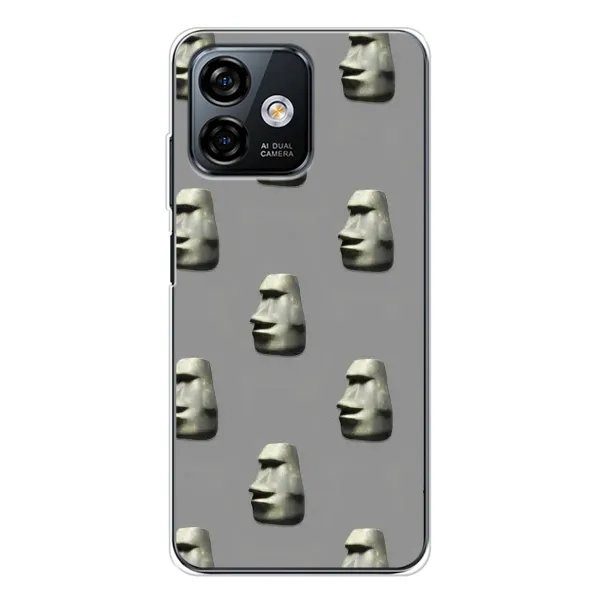 Чехол с рисунком «Каменное лицо» для Ulefone Note 16 Pro Чехол с рисунком «Каменное лицо» для Ulefone Note 16 Pro
