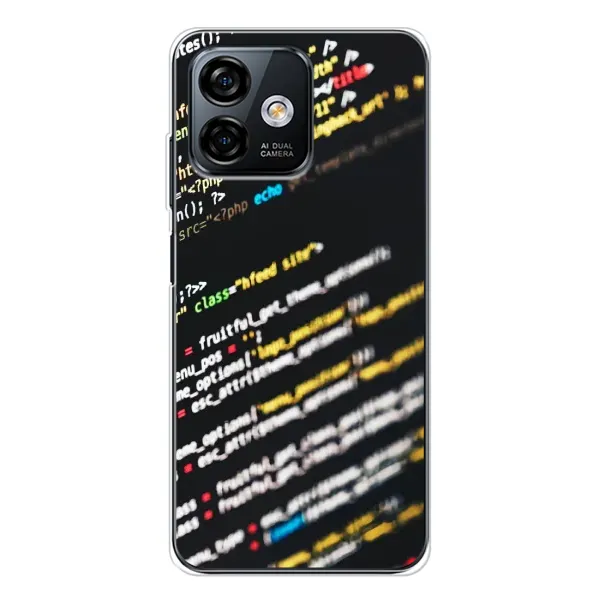 Чехол с рисунком «Код» для Ulefone Note 16 Pro