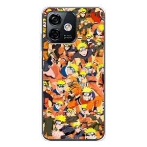 Чехлы с принтом Наруто на Ulefone Note 16 Pro (Коллаж Наруто)