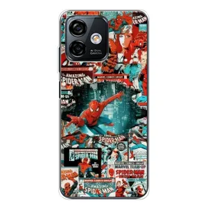 Чохол Супергерой Людина Павук на Ulefone Note 16 Pro (Комікси Людина Павук)