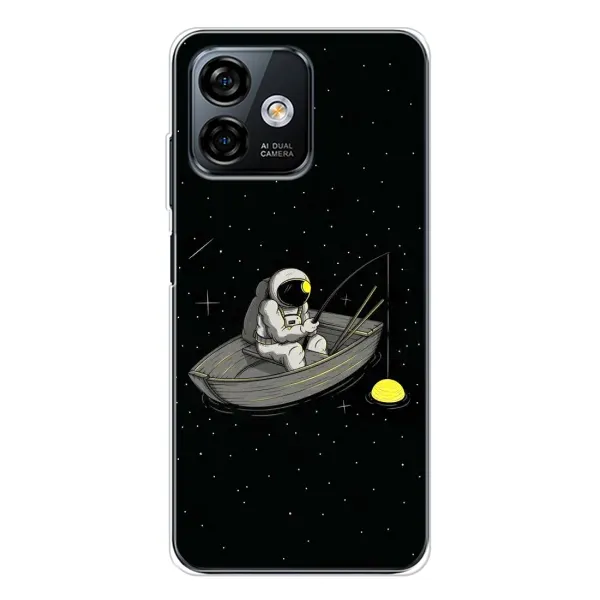 Чехол с рисунком «Космонавт на рыбалке» для Ulefone Note 16 Pro Чехол с рисунком «Космонавт на рыбалке» для Ulefone Note 16 Pro